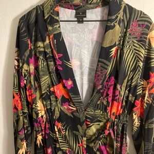Worthington Floral Blazer